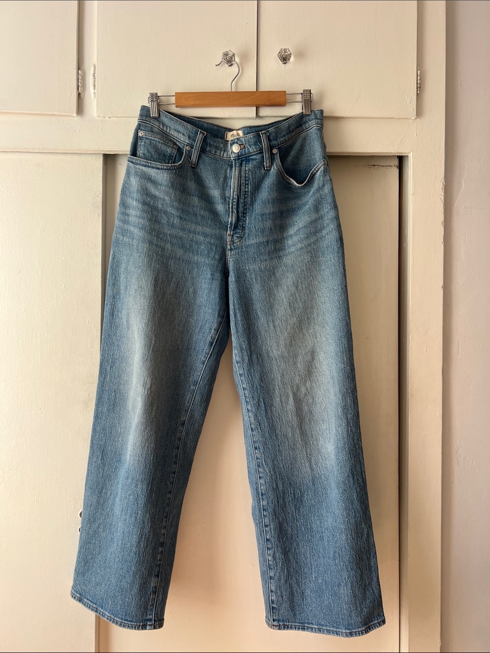 Madewell The Perfect Vintage Wide Leg Jean in  Heathcote Wash